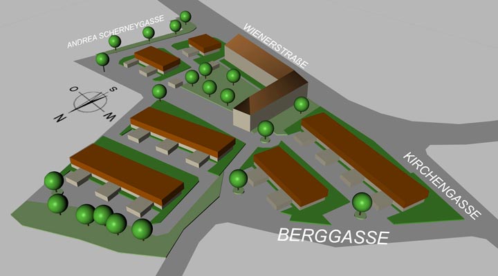 Visualisierung Wohnparkanlage
